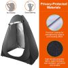 Pop Up Privacy Tent Foldable Outdoor Shower Toilet Tent Portable Clothes Changing Room Camping Shelter with Carry Bag for Camping Hiking Beach Picnic