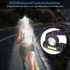 LED Headlight Super Bright Head Torch USB Rechargeable Headlamp