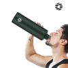 2L Stainless Steel Water Bottle | 2 Litre Single Wall Water Uninsulated Canteen | Eco Friendly Reusable Bottle | Plastic Free and Leakproof Metal Wate